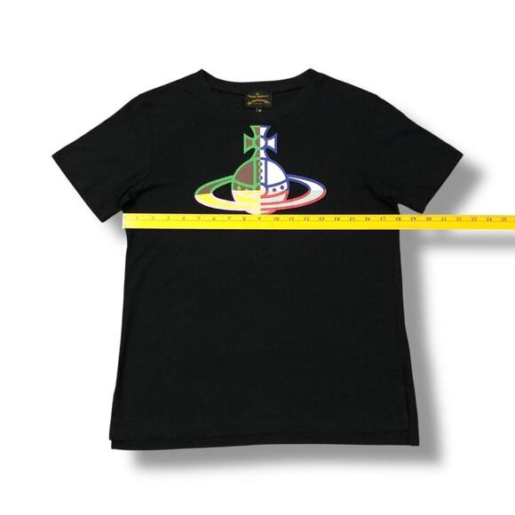 Vivienne Westwood Anglomania Multicolored Orb Logo Top - Picture 4 of 4